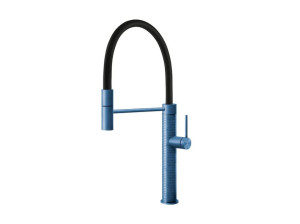 Однорычажный смеситель для кухни из нержавеющей стали с поворотным изливом