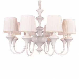 Подвесная люстра Omnilux Monsano OML-72503-08 OMNILUX ДИЗАЙНЕРСКИЕ, MONSANO 279743 Белый
