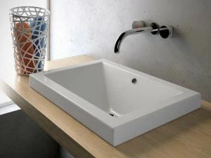 Lil4654001 Накладная раковина на столешницу  овальная Olympia Ceramica LAVABI D'ARREDO