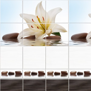 Панель пласт. "Новита" Джакарта лилия (Узор) 2,7*0,25