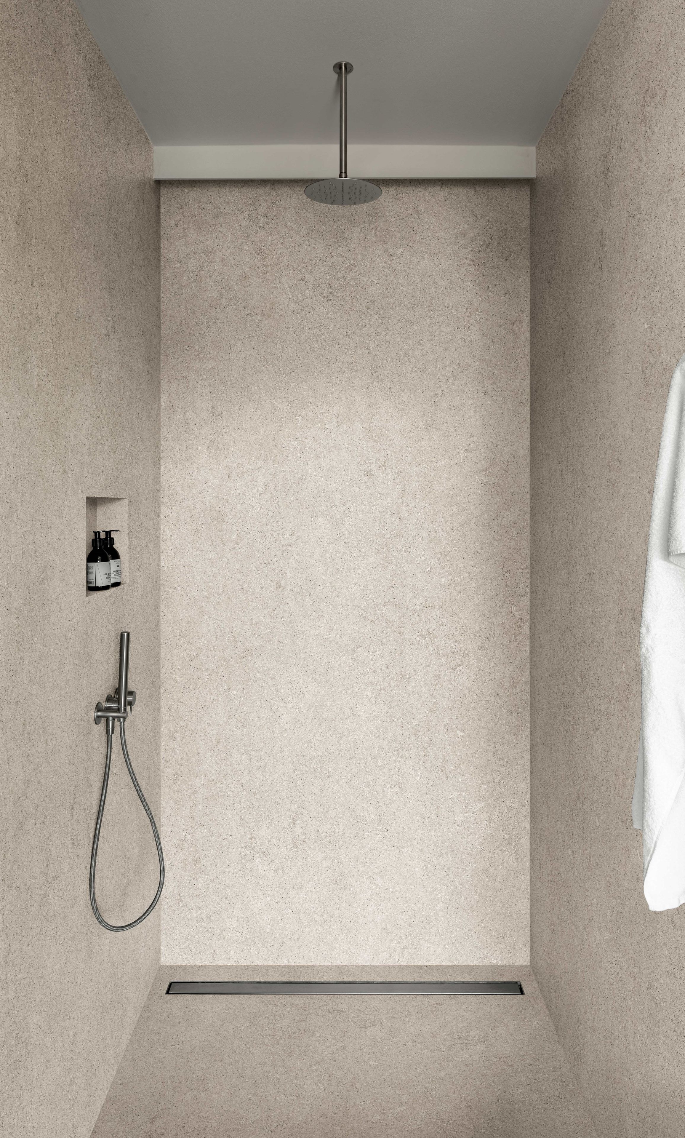 Пол / облицовка керамогранита для внутреннего и наружного применения с эффектом цемента Florim Ceramiche SENSI ARCH-00151192 - Вид №16