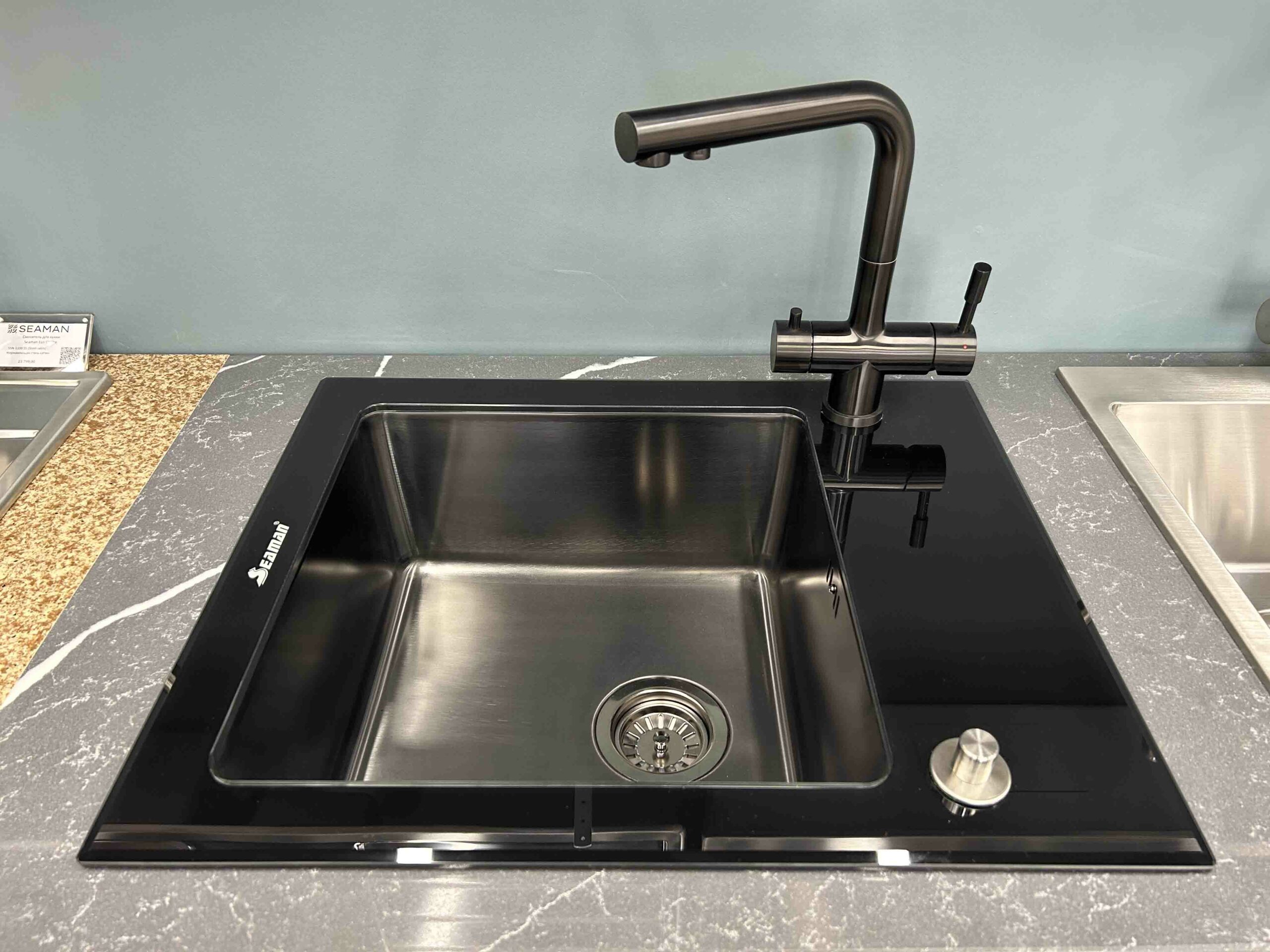 Кухонные смесители Visconti SSL-7328-GL SEAMAN  - Вид №1