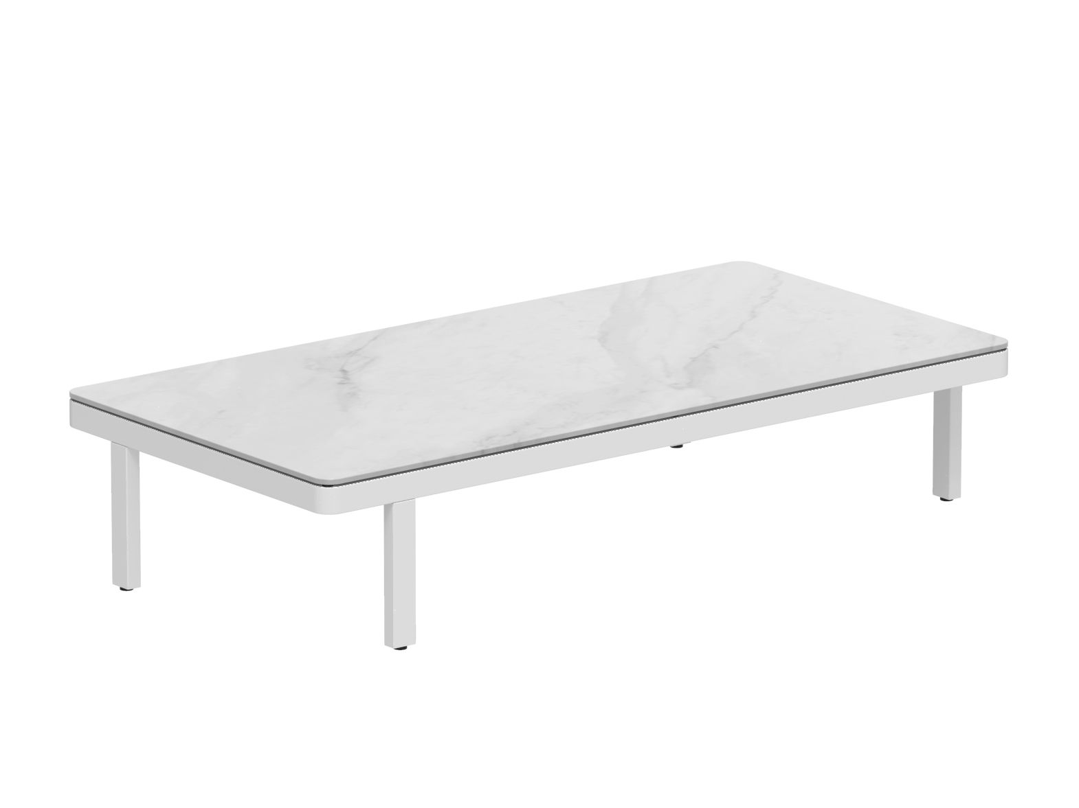 Алюминиевый прямоугольный садовый столик с порошковым покрытием Royal Botania Alura Lounge ARCH-00054418 - Вид №1