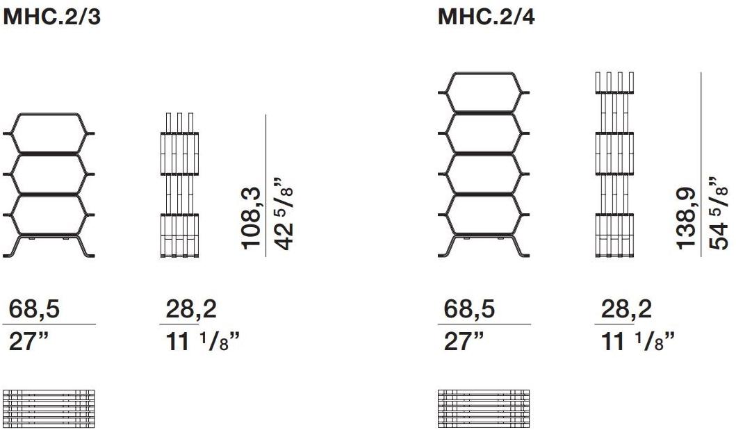 Molteni & C. Открытая деревянная полка Heritage sun-id-1462759 - Вид №7
