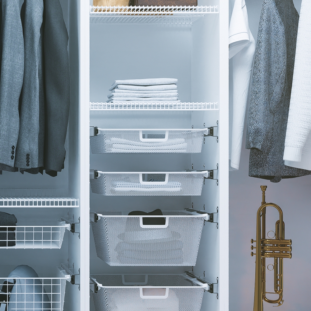 Мелкосеточная корзина , 393х555х85 мм, белый LJPS0596 Public Steel Россия  - Вид №2