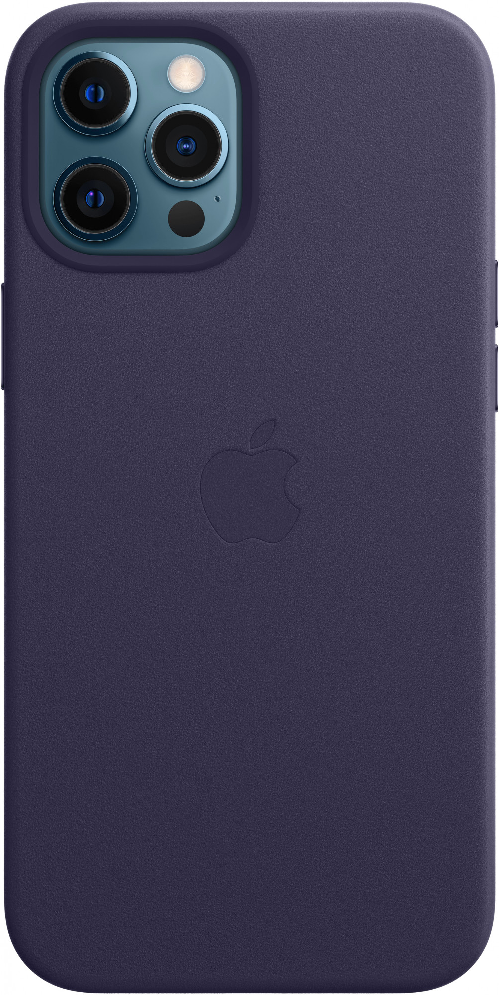 MJYT3ZE/A Iphone 12 pro max leather case with magsafe - deep violet Apple Santreyd 