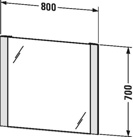 Duravit Зеркало в ванной со встроенной подсветкой Luci e specchi sun-id-1466133 - Вид №11