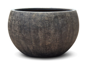 Садовый горшок из волокнистой глины