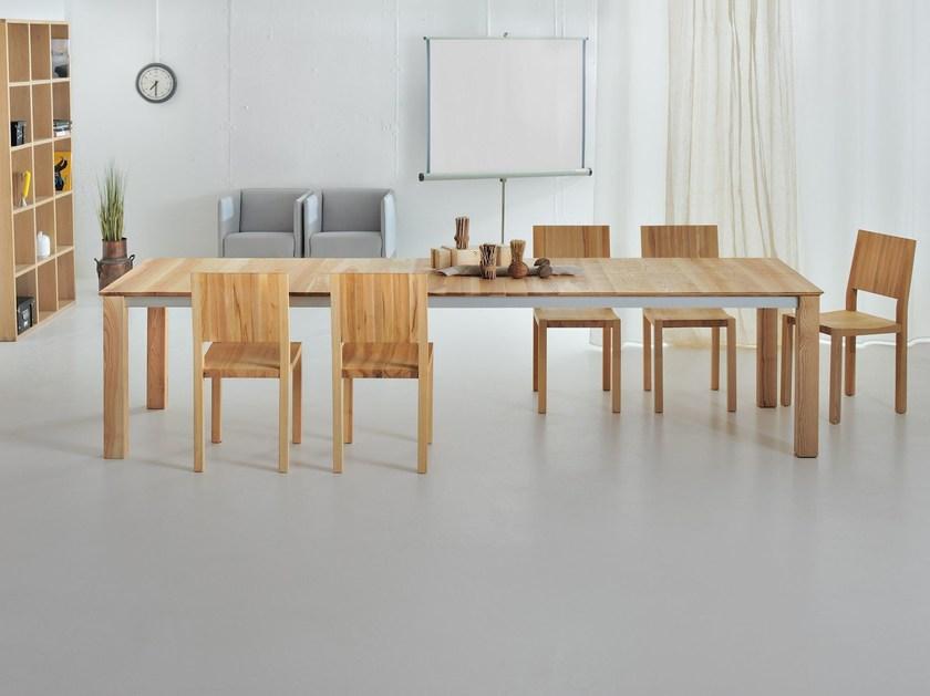 Vitamin Design Раздвижной прямоугольный стол из массива дерева sun-id-1380520 - Вид №4