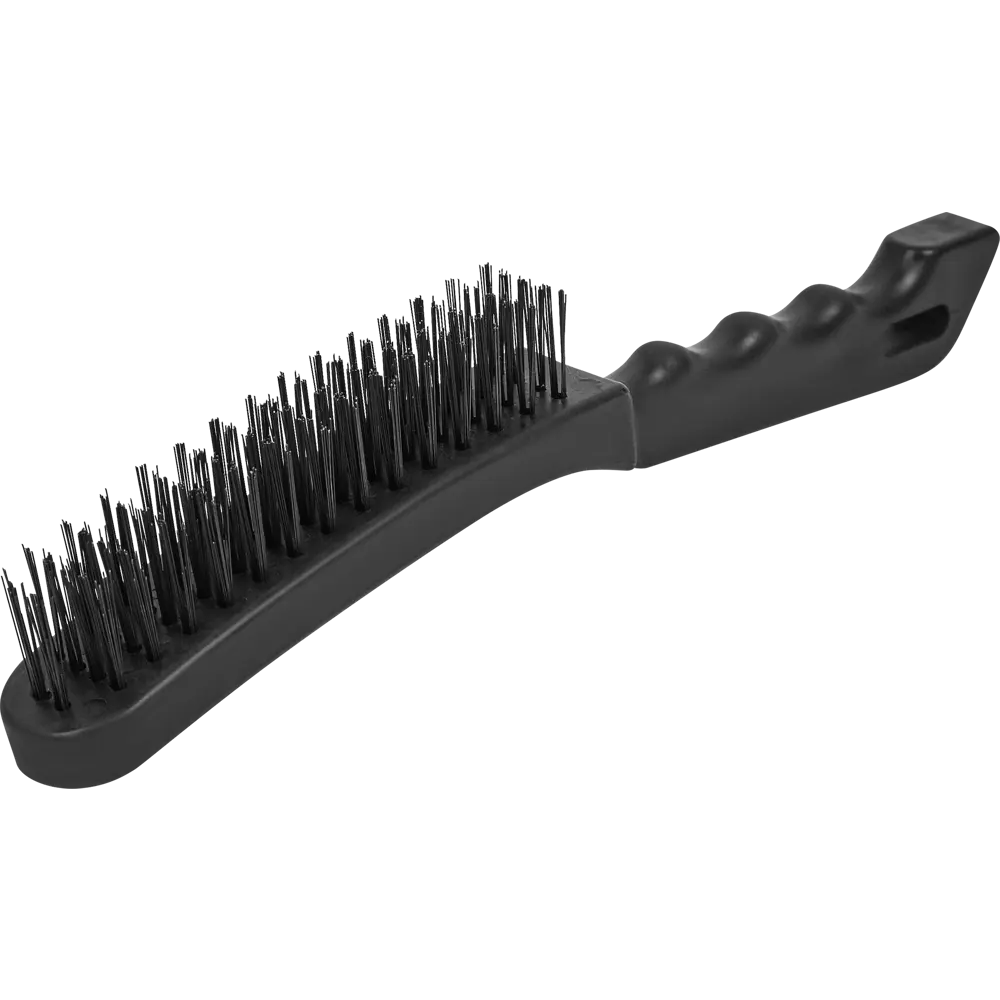 Щетка по металлу четырехрядная Vertextools с эргономичной ручкой 270 мм 84547727 STLM-0051772