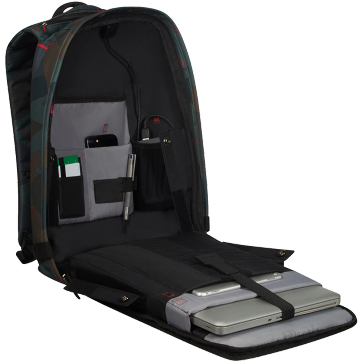 KA6-24001 Рюкзак для ноутбука KA6*001 Laptop Backpack 15.6 Samsonite Securipak  - Вид №6