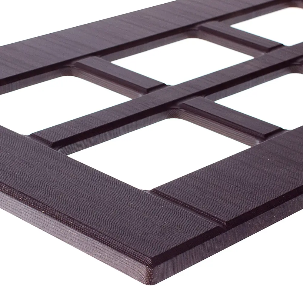 Витрина для шкафа Delinia «Тотеми» 60x35 см, МДФ, цвет чёрный STLM-2028465 - Вид №1