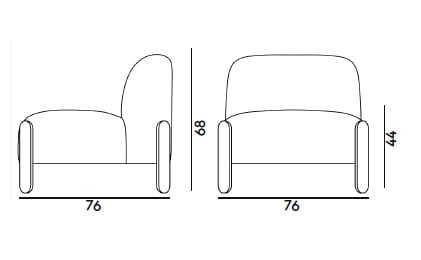 Кресло из ясеня Billiani Babà Soft ARCH-00032480 - Вид №5