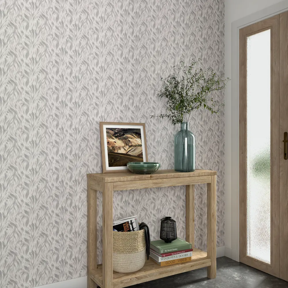 Обои флизелиновые Inspire Natalya серые 1.06 м 362-14 STLM-2073802 - Вид №6