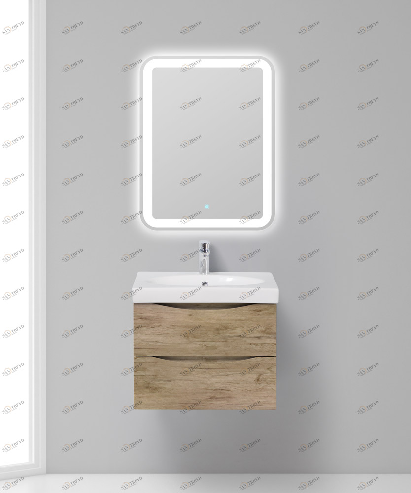 Мебель для ванной BelBagno FLY-600-2C-SO-RN-P