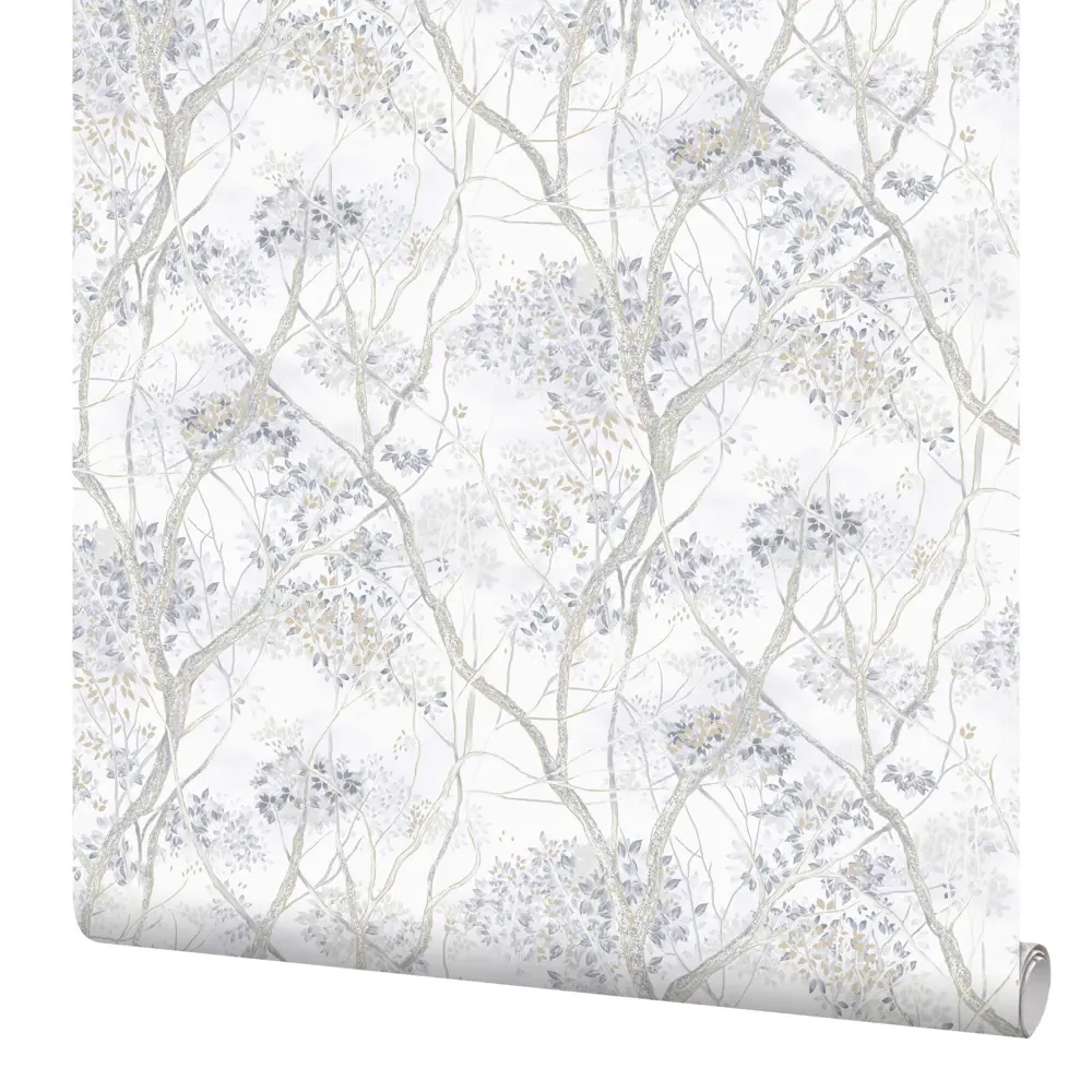 Флизелиновые обои Erismann Madeira белые 1.06 м 89400636 STLM-1455327