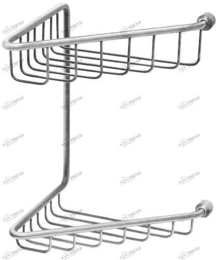 Полка-решетка двойная MIGLIORE Complementi ML.COM.CR-50.112.CR - хром ML.COM-50.112.CR