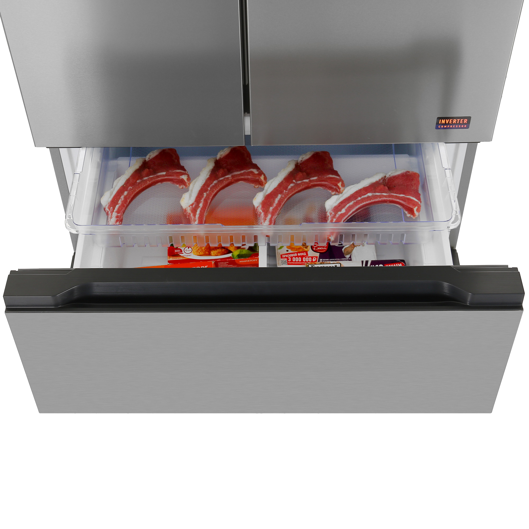 5075588 Холодильник многодверный   DEXP MFr4-49BSY серебристый STDN-0052923 - Вид №6