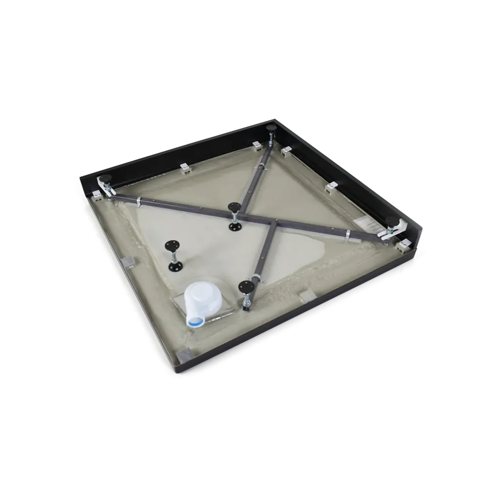 89359634 Каркас для душевого поддона Metakam Apart Black квадратный 100x100 см STLM-0995916 МЕТАКАМ