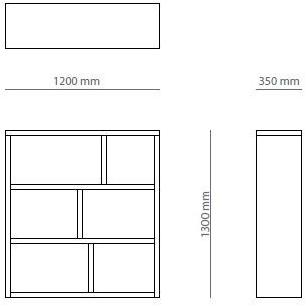PRADDY Открытая отдельностоящая деревянная полка  Ml339|ml329 Ml339~ml329 - Вид №4