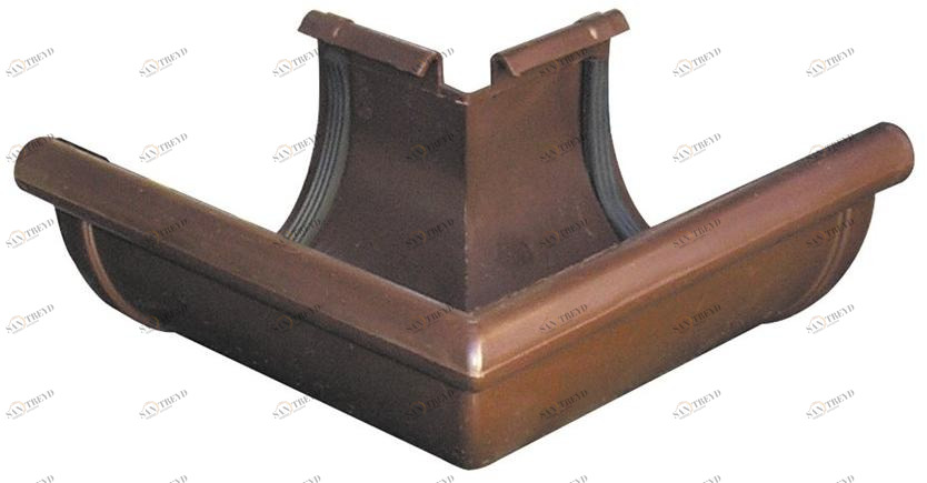 First Corporation Внешний уголок с прокладкой для желоба First plast Ae145m