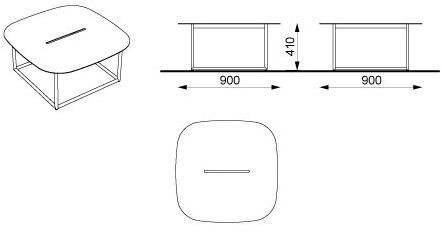 mmcité1 Сиденье для улицы из оцинкованной стали sun-id-1435153 - Вид №10