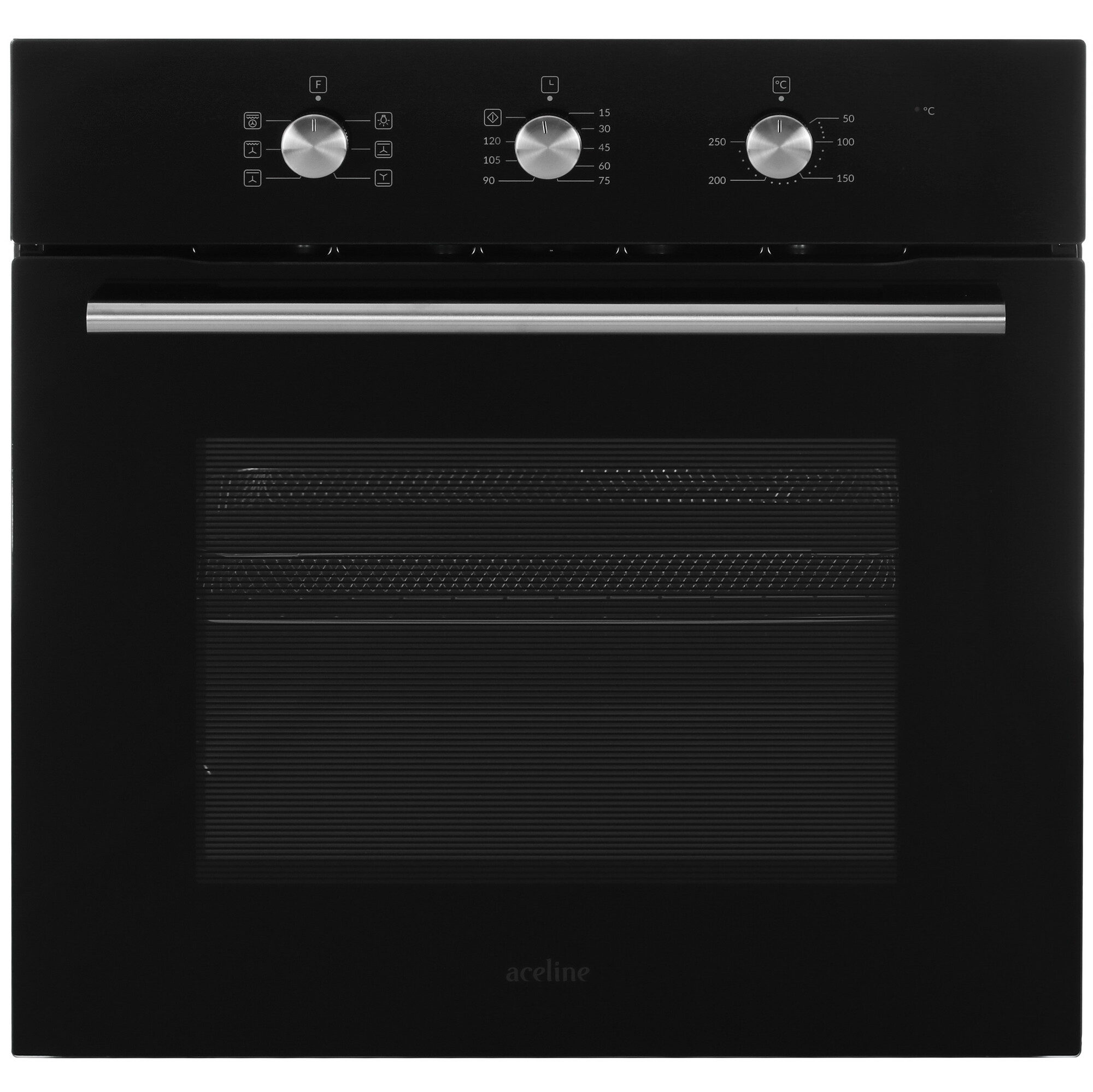 9133298 Электрический духовой шкаф Aceline Airfry-01 черный STDN-0097726