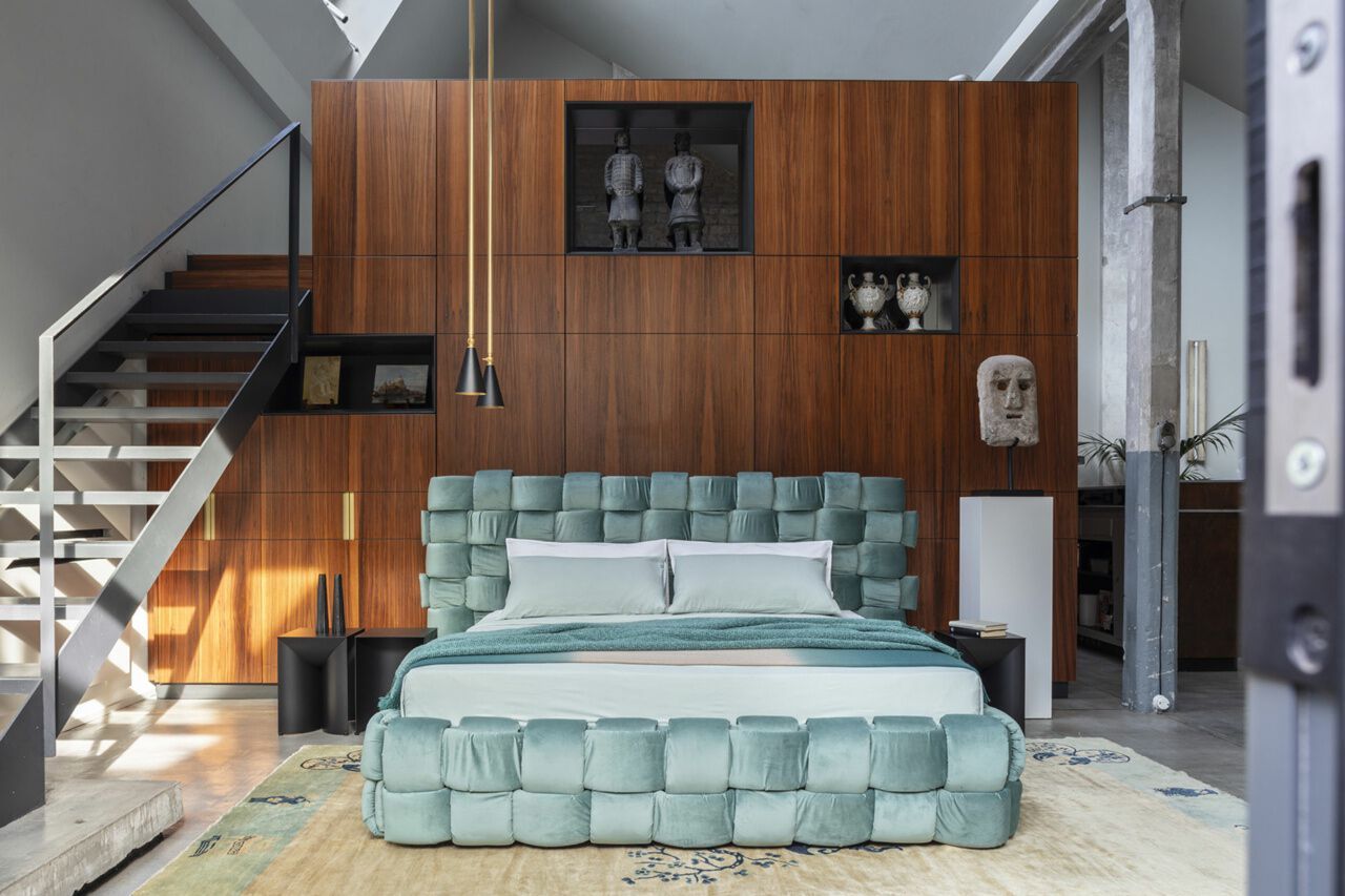 Мягкая кровать из ткани Mogg FLIRT ARCH-00055672 - Вид №20