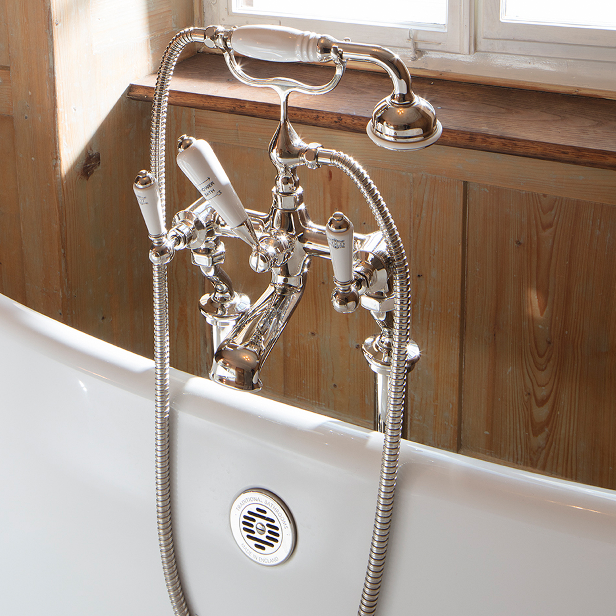 Traditional bathrooms Смеситель для ванны и душа ASCOT 3/4 " Tb330.514.bn  - Вид №1