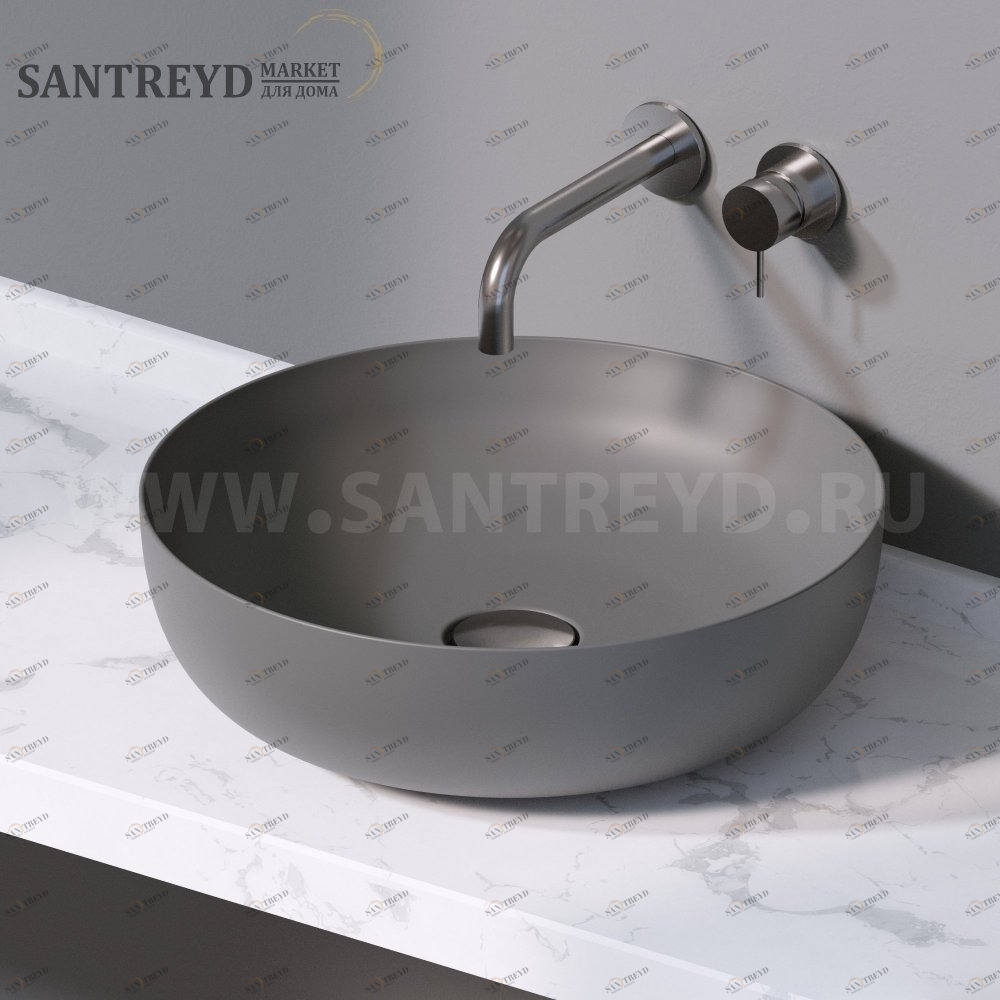 L615116 Накладная раковина на столешницу  круглая A. e T. Italia ELITE AeT ITALIA