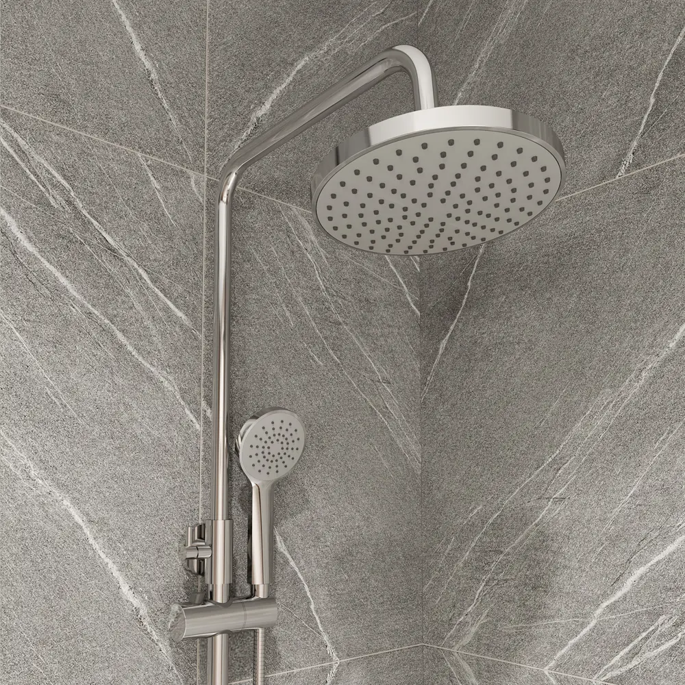 Верхний душ со смесителем Milardo Simp SIMSB1FM06 1 режим STLM-2081669 - Вид №2