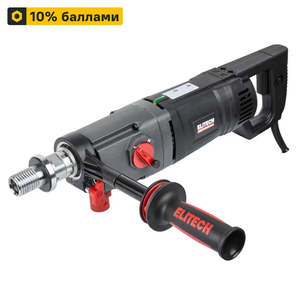 Дрель алмазного бурения Elitech HD HCD1916E 1900 Вт 89391480 STLM-1333961