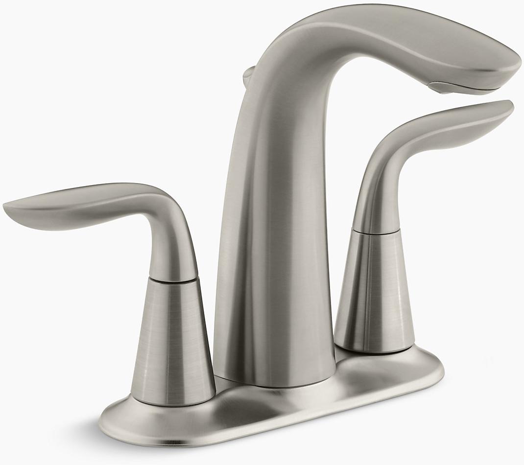 K-5316-4-BN Раковина KOHLER Vibrant Brushed Nickel 