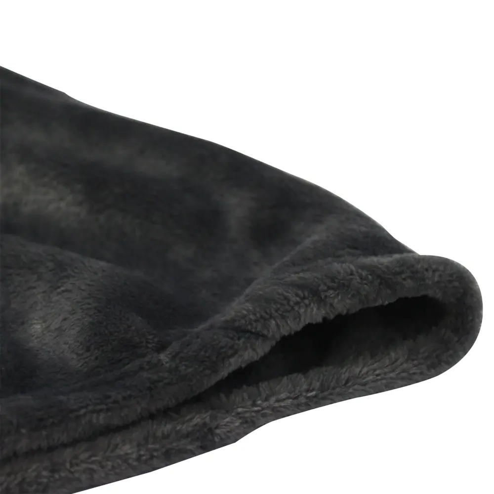 Плед фланелевый 180х200 см антрацит BELEZZA STLM-2020061 - Вид №2