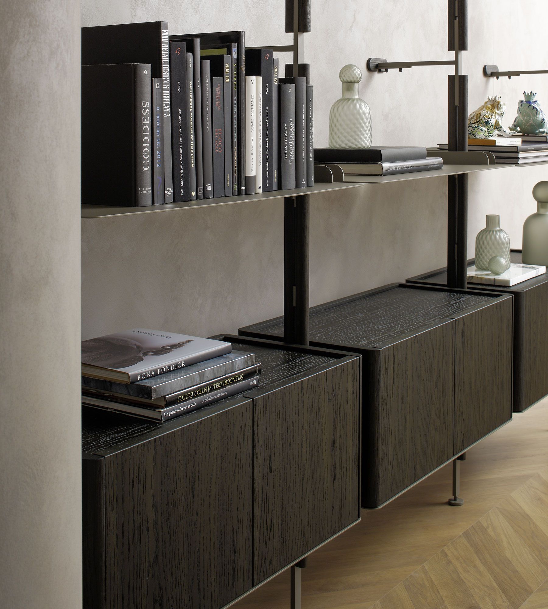 Книжный шкаф из массива дерева Morica Design Кутюр ARCH-00103529 - Вид №12