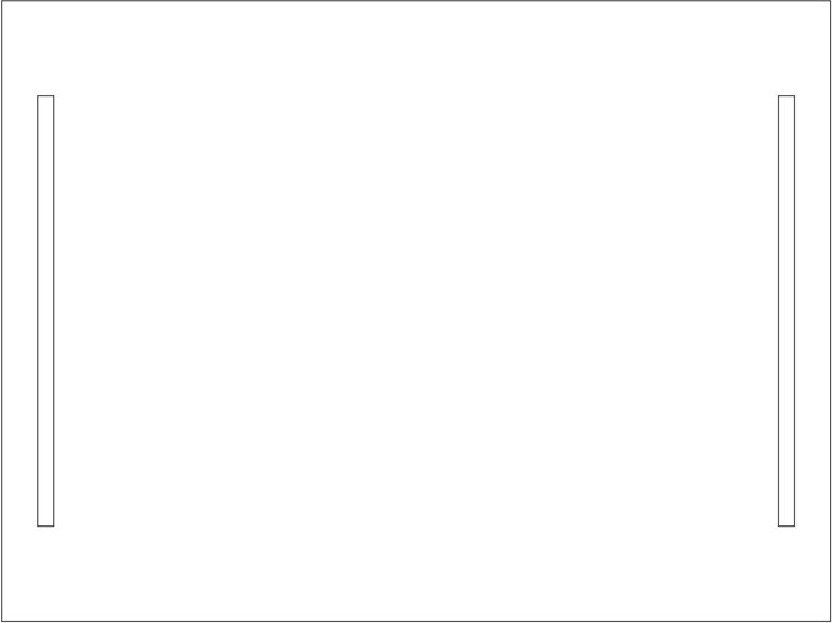 BY 2119 Зеркало с 2-мя встроенными LED-светильниками 10,5 W EVOFORM Ledline - Вид №1