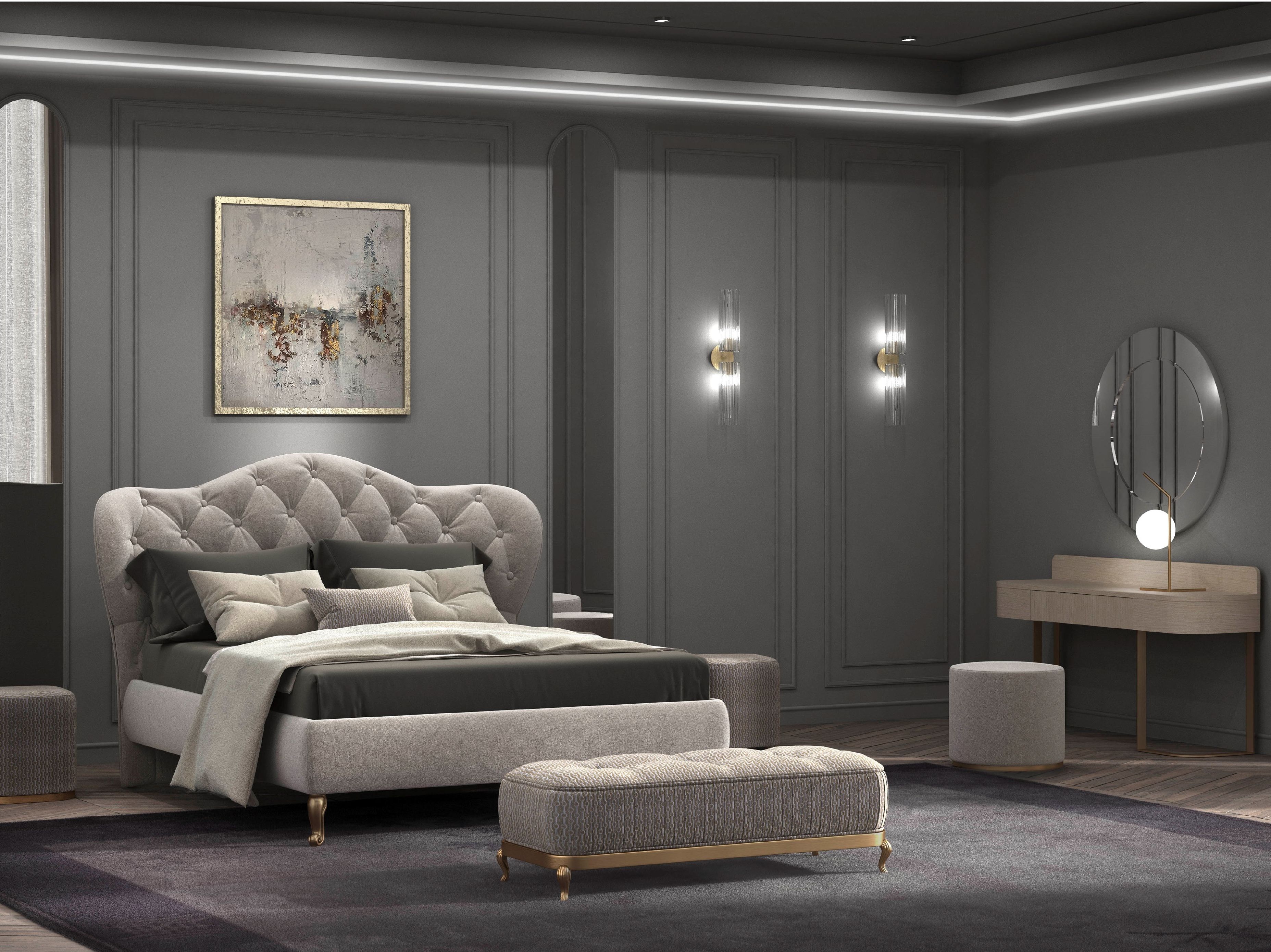 Прямоугольный пуф из ткани CASA +39 Prestige 2 ARCH-00066791 - Вид №1