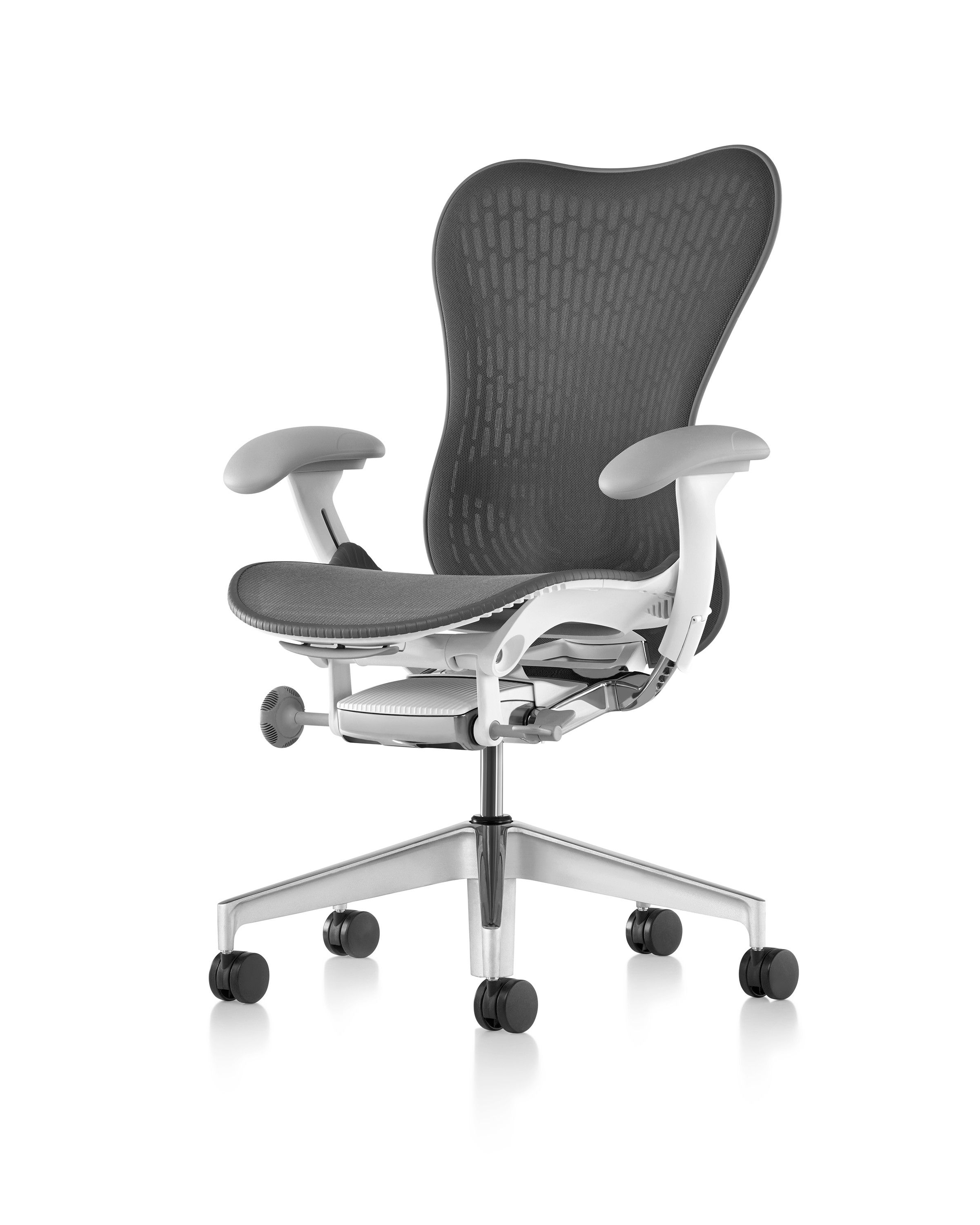 Эргономичное офисное кресло с вращающейся тканью Butterfly Herman Miller Mirra 2 ARCH-00092336 - Вид №115