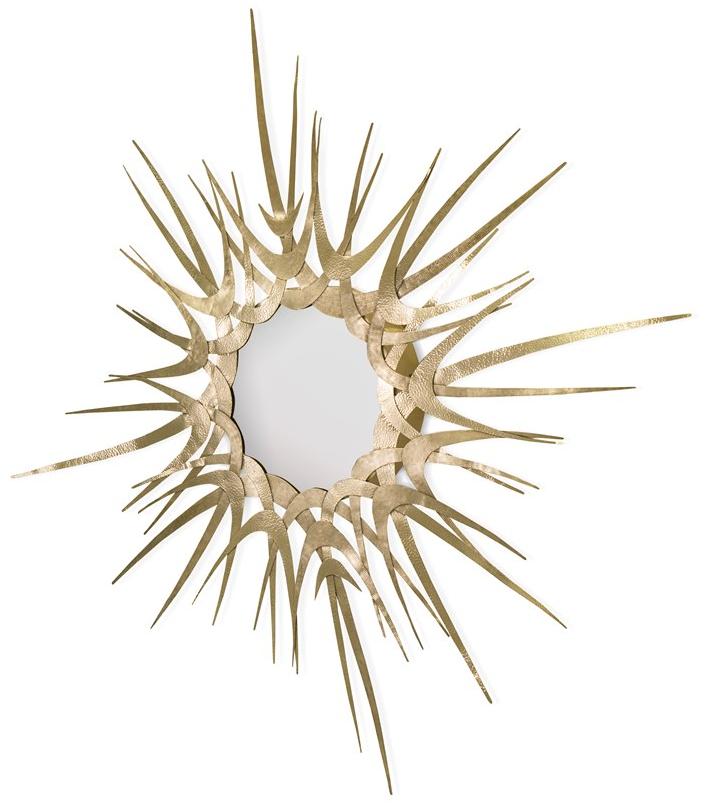 KOKET Зеркало из латуни с настенной рамой sun-id-1354949 - Вид №1