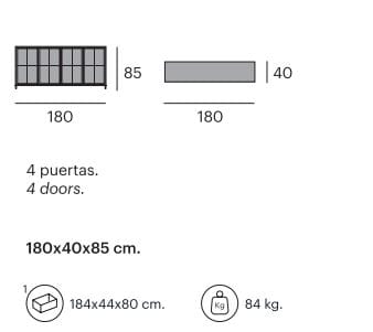 Шкаф из стали и дерева с распашными дверями Pilma Craft ARCH-00045321 - Вид №11