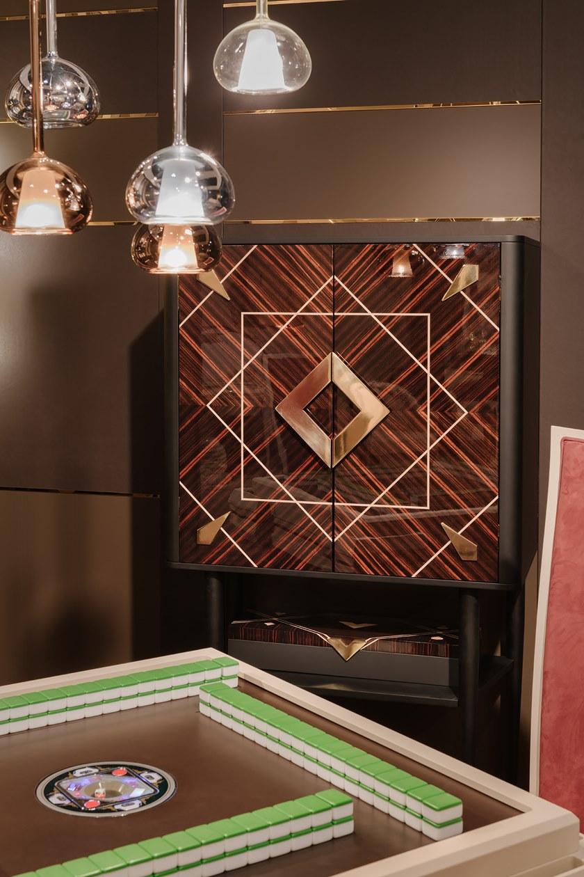 Vismara Design Барный шкаф из черного дерева Luxury entertainment sun-id-1492438 - Вид №1