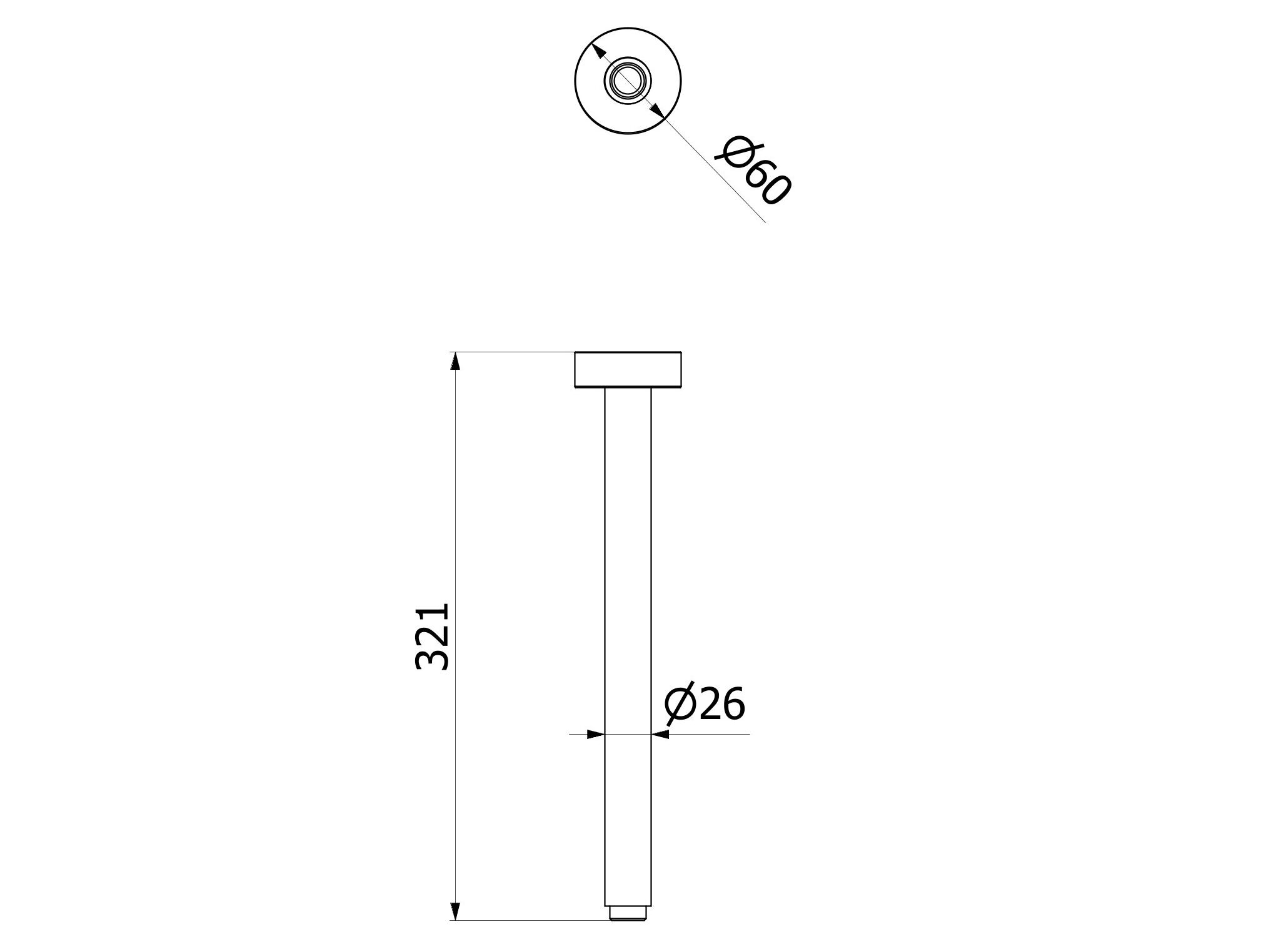 Потолочный душ IB Monamour ARCH-00138135 - Вид №2