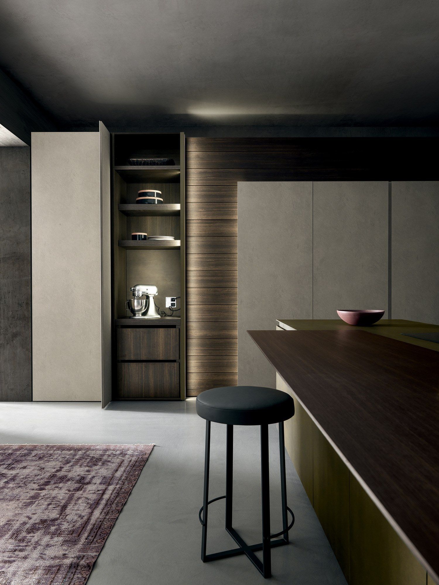 Кухня с островом в milltech и ламинированной столешницей MODULNOVA Skill ARCH-00104742 - Вид №4