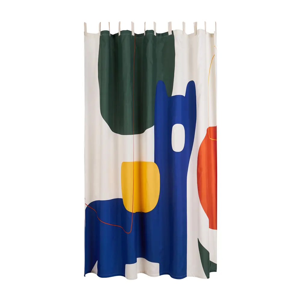 Штора для ванной Moroshka Kira 180x200 см полиэстер цвет разноцветный 86340617 STLM-2045220