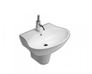 Y0R401 Раковина Nido 62 на пьедестале Hatria