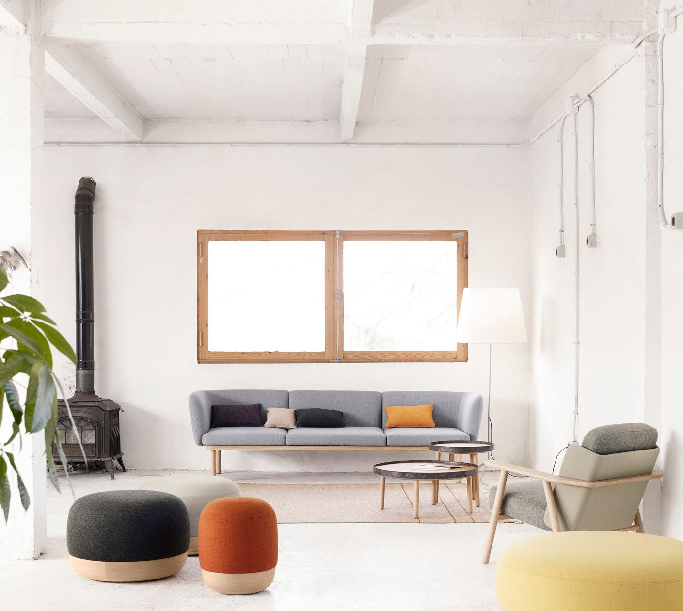 3-местный тканевый диван ALKI ARCH-00128661 - Вид №1