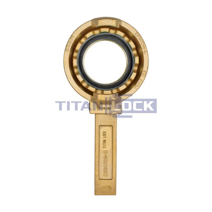 Соединение TankWagen, муфта (мама), латунь, TLMK50BR TITAN LOCK  - Вид №2