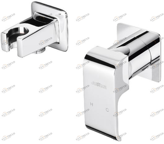 JUSTIME Смеситель для душа, однорычажный, из хромированной латуни Dragon sun-id-1431595