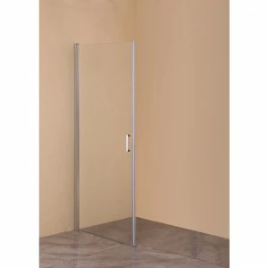 Orange E05-090TCR Душевая дверь распашная универсальная 90х190 см хром прозрачный