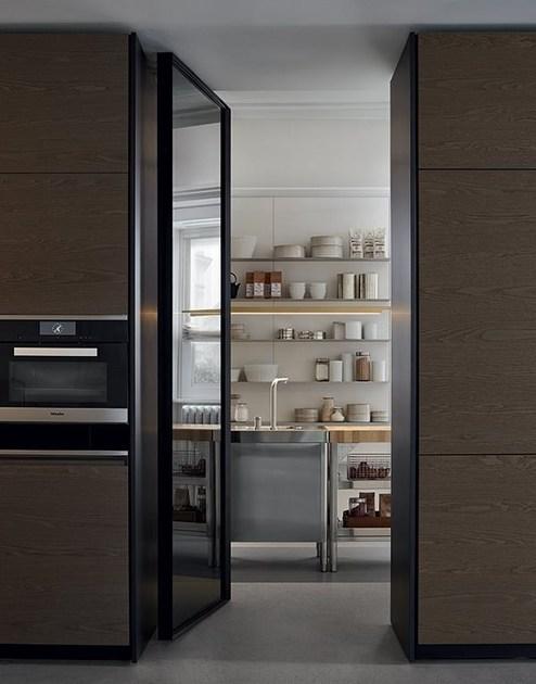 Poliform Модульная кухня из дерева и стекла sun-id-1411379 - Вид №5